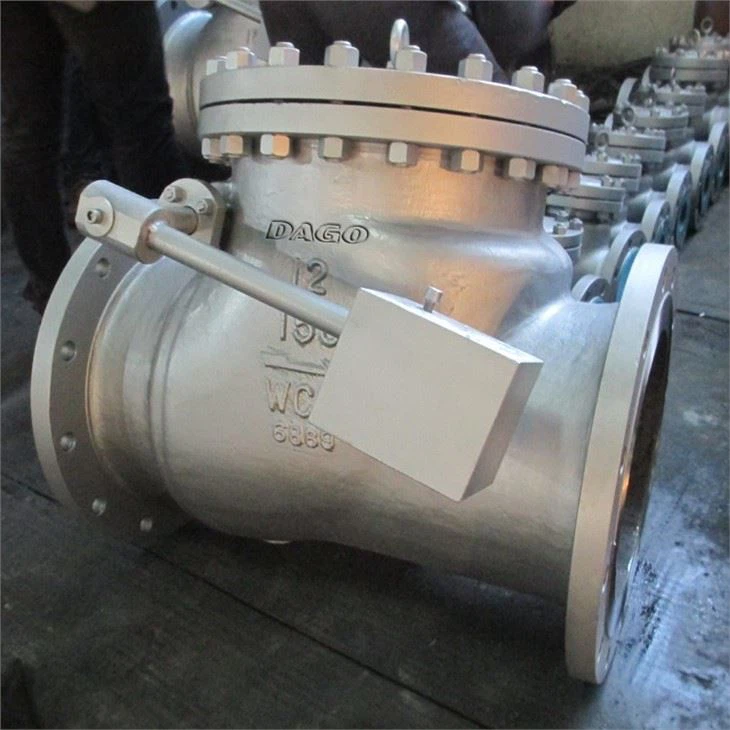 Check Valve With Counter Weight